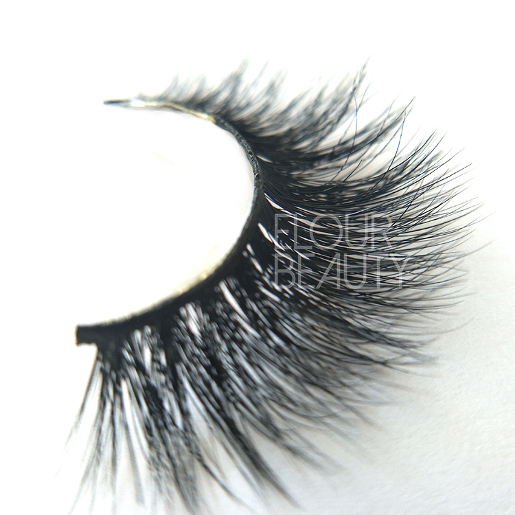 Best 3D volume mink fake eyelashes factory China ED73